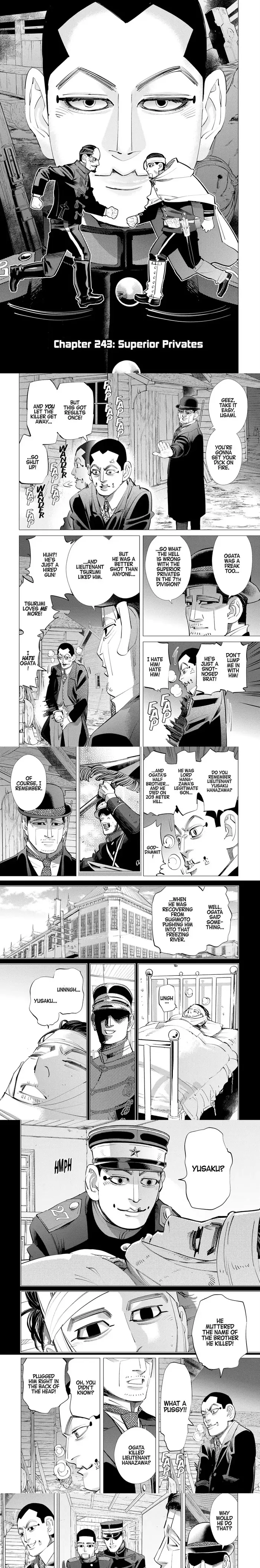 Golden Kamuy Chapter 243 image 1_optimized